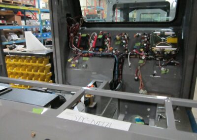 Cab assembly and wire harnessing