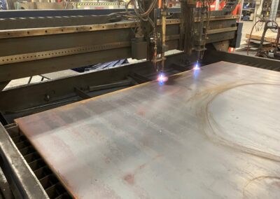 Heavy Plate Burning