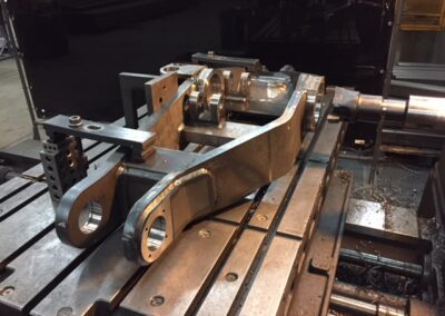 front axle machining